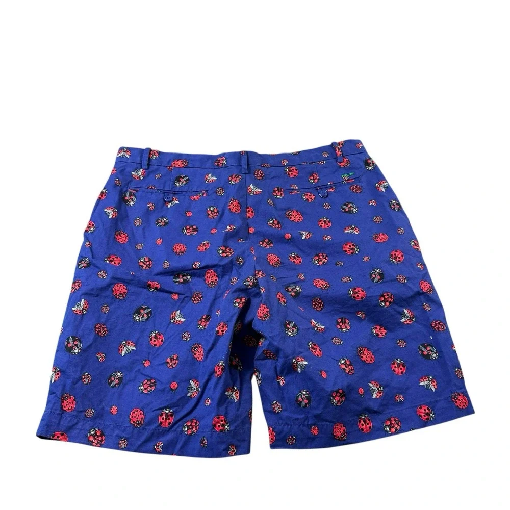 RLX Ralph Lauren Blue Ladybug AOP Performance Golf Chino Shorts Mens 38